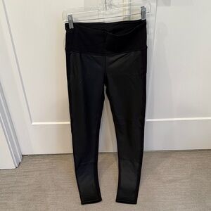 Athleta Black High-Waisted Leggings